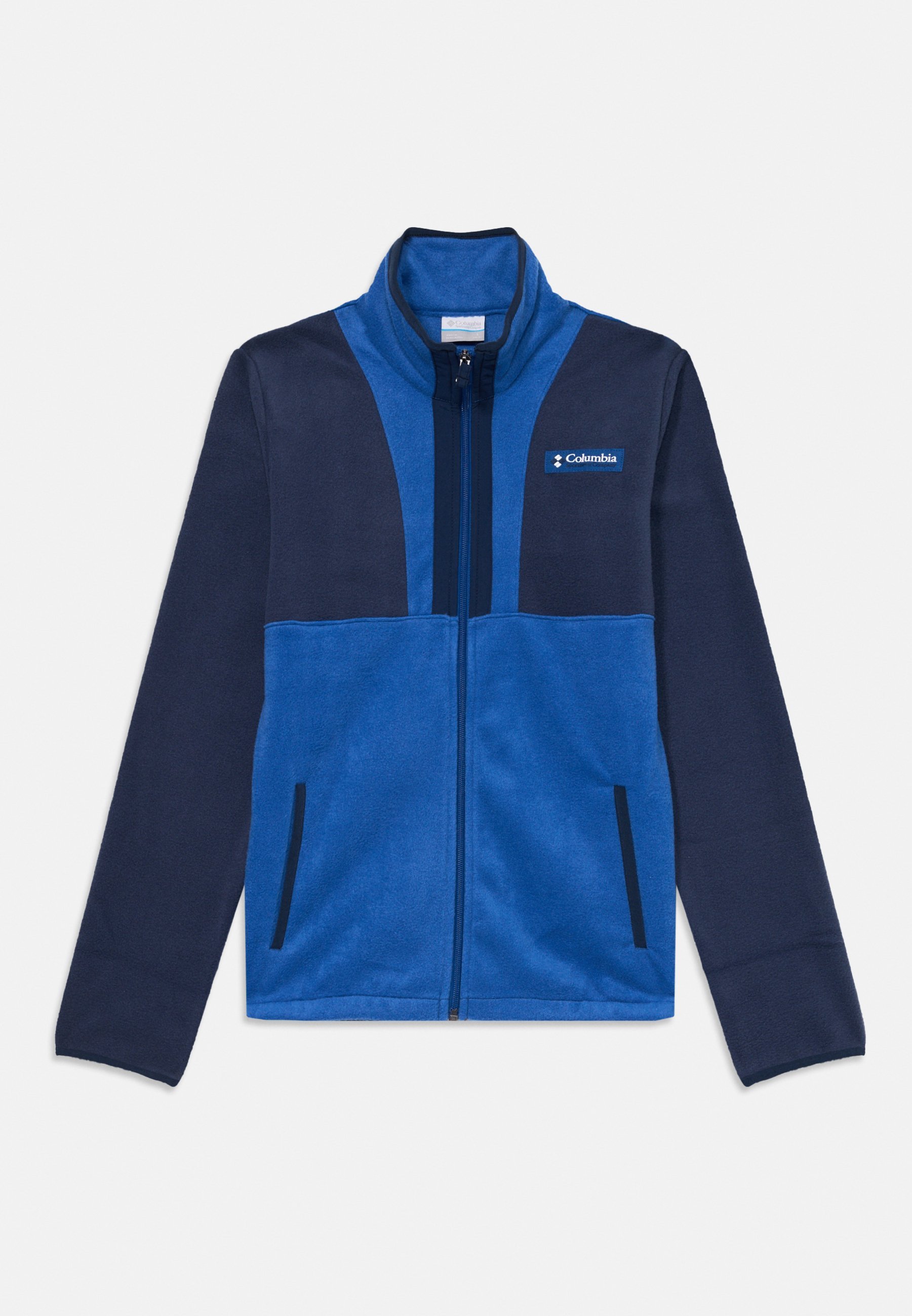 Columbia BACK BOWL FULL ZIP UNISEX - Fleecejakke - collegiate navy/mountain blue