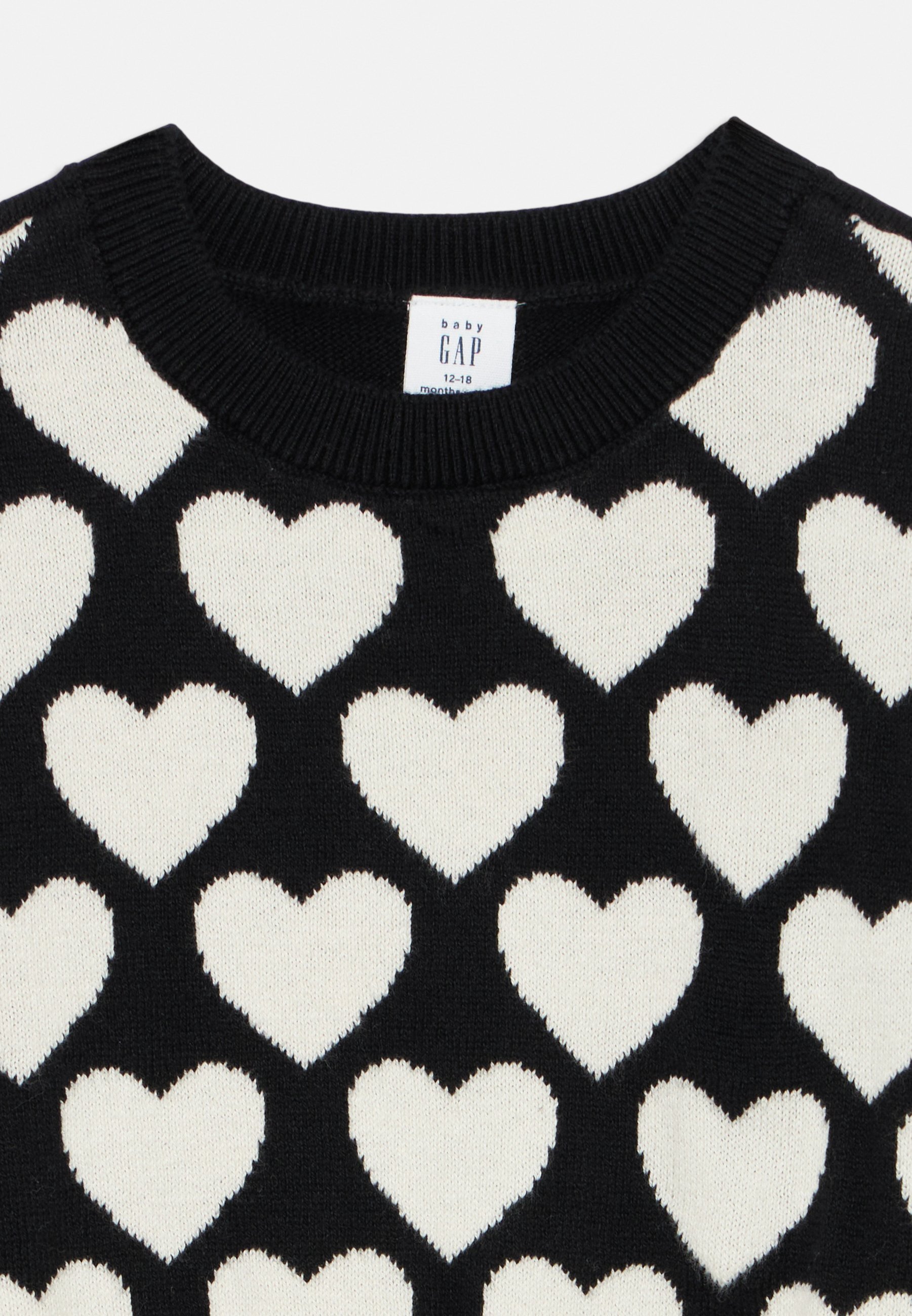 GAP Pullover für Kleinkinder (Mädchen) - schwarz/weiß