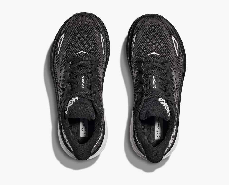 HOKA Clifton 9 Blanco/Negro