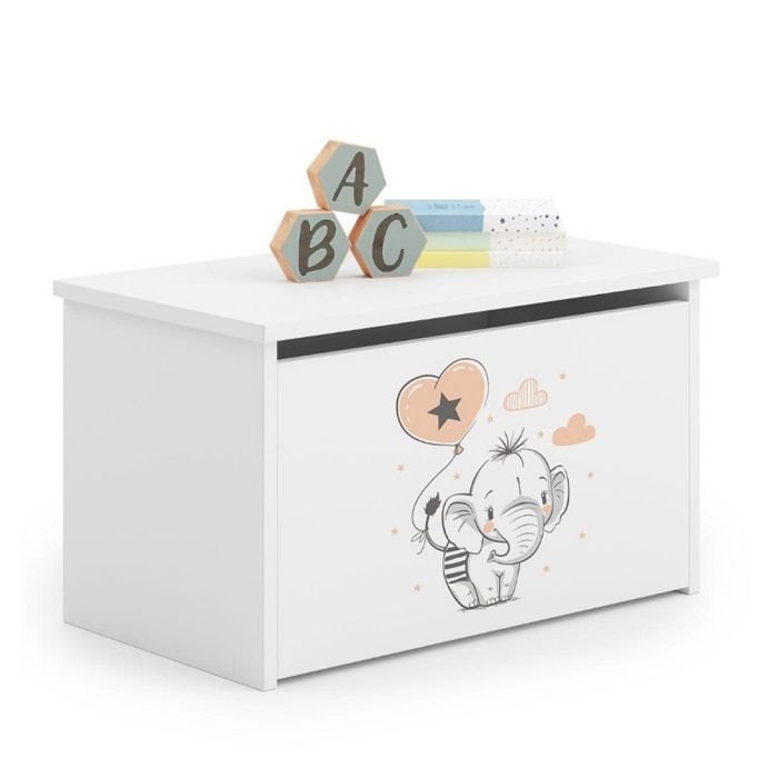 Coffre à jouets Daria éléphant