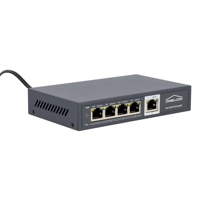 BATI PACK WIFI POE – Kit di rete completo con 2 ripetitori WiFi cablati + switch PoE