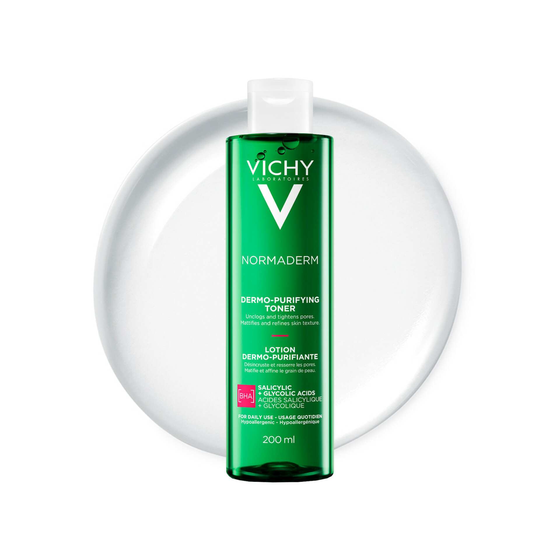 Normaderm Tisztító Pórusösszehúzó Tonik 200 ml - Vichy