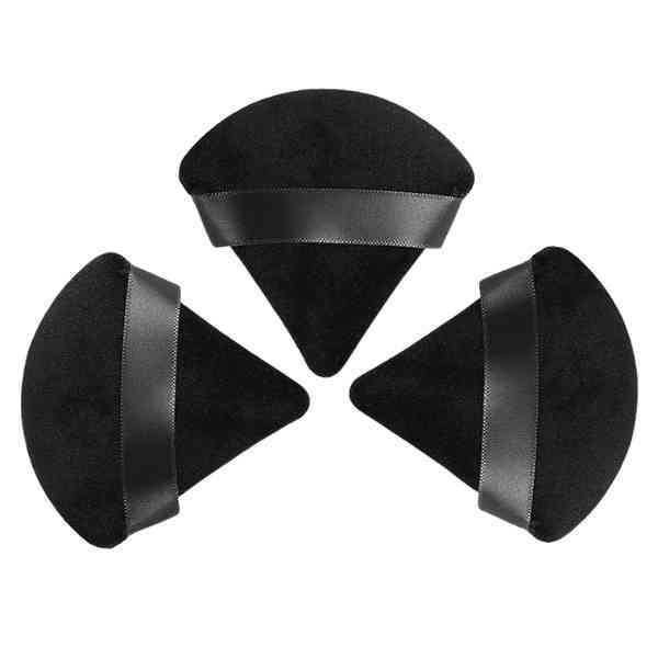 LUVYAH Cosmetics Triangle Make Up Pudr Puff Houbičky x 3