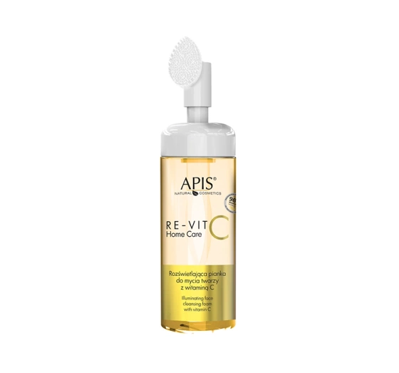 Apis Re-Vit C Home Care rozświetlająca pianka do mycia twarzy z witaminą C 150 ml