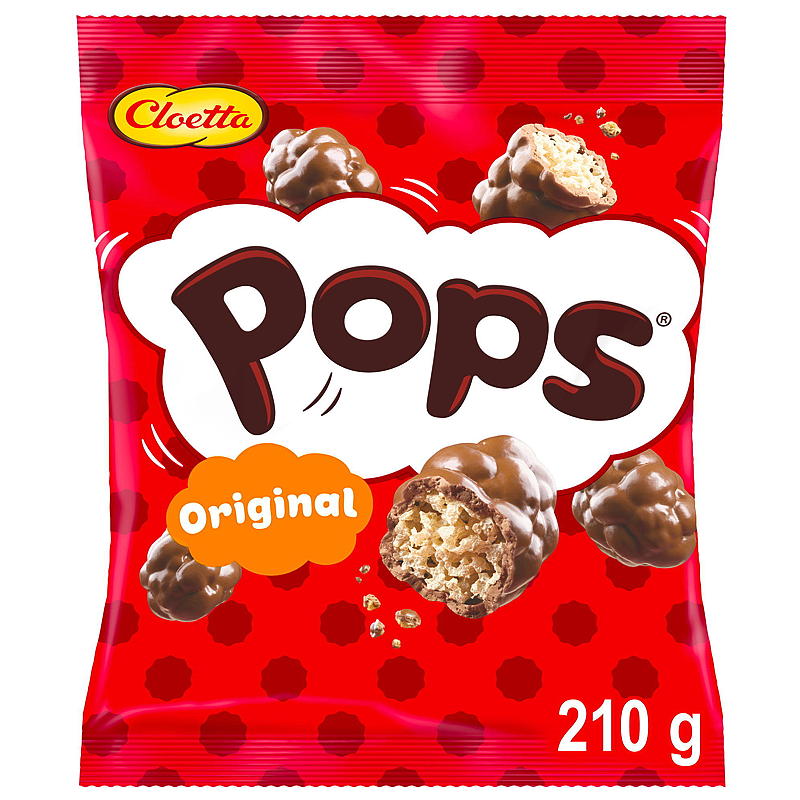 Cloetta Pops 210 g Originale