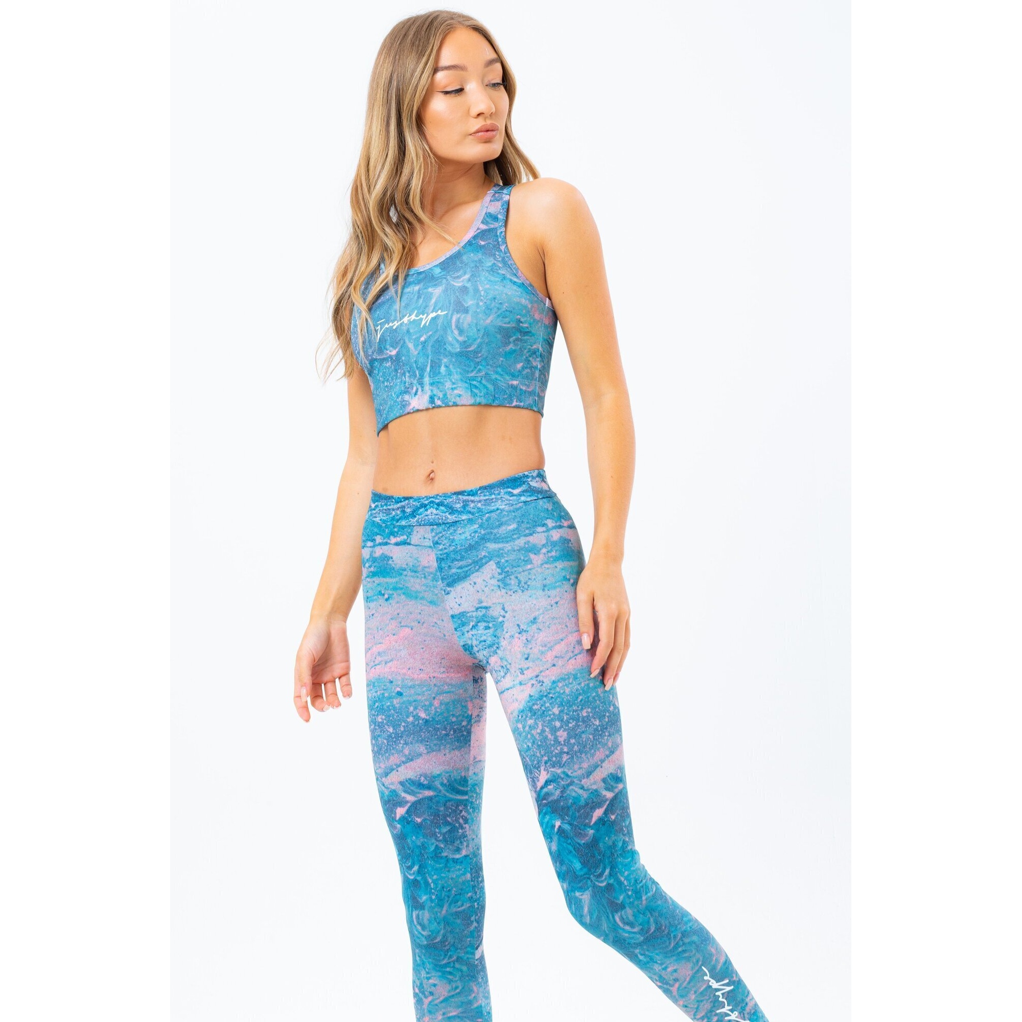 Bralette Mármol Hype Blue
