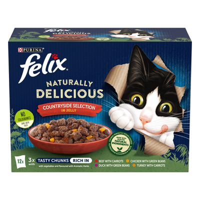 Felix Naturligt Lækker 12 x 80 g