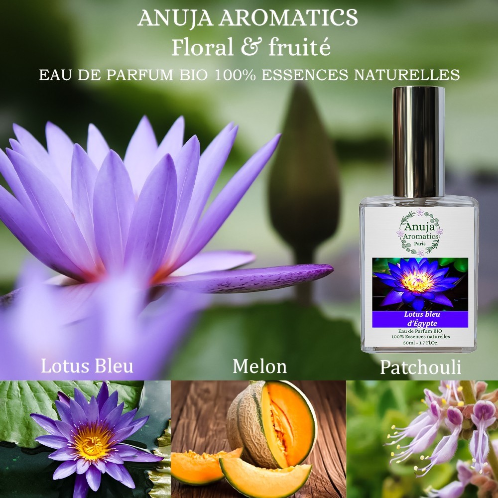 Anuja Aromatics Paris Lotus Bleu d'Égypte