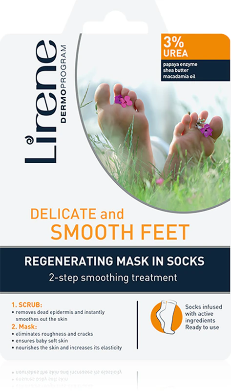 Lirene Foot Care: regeneratie van de voethuid in twee fasen.