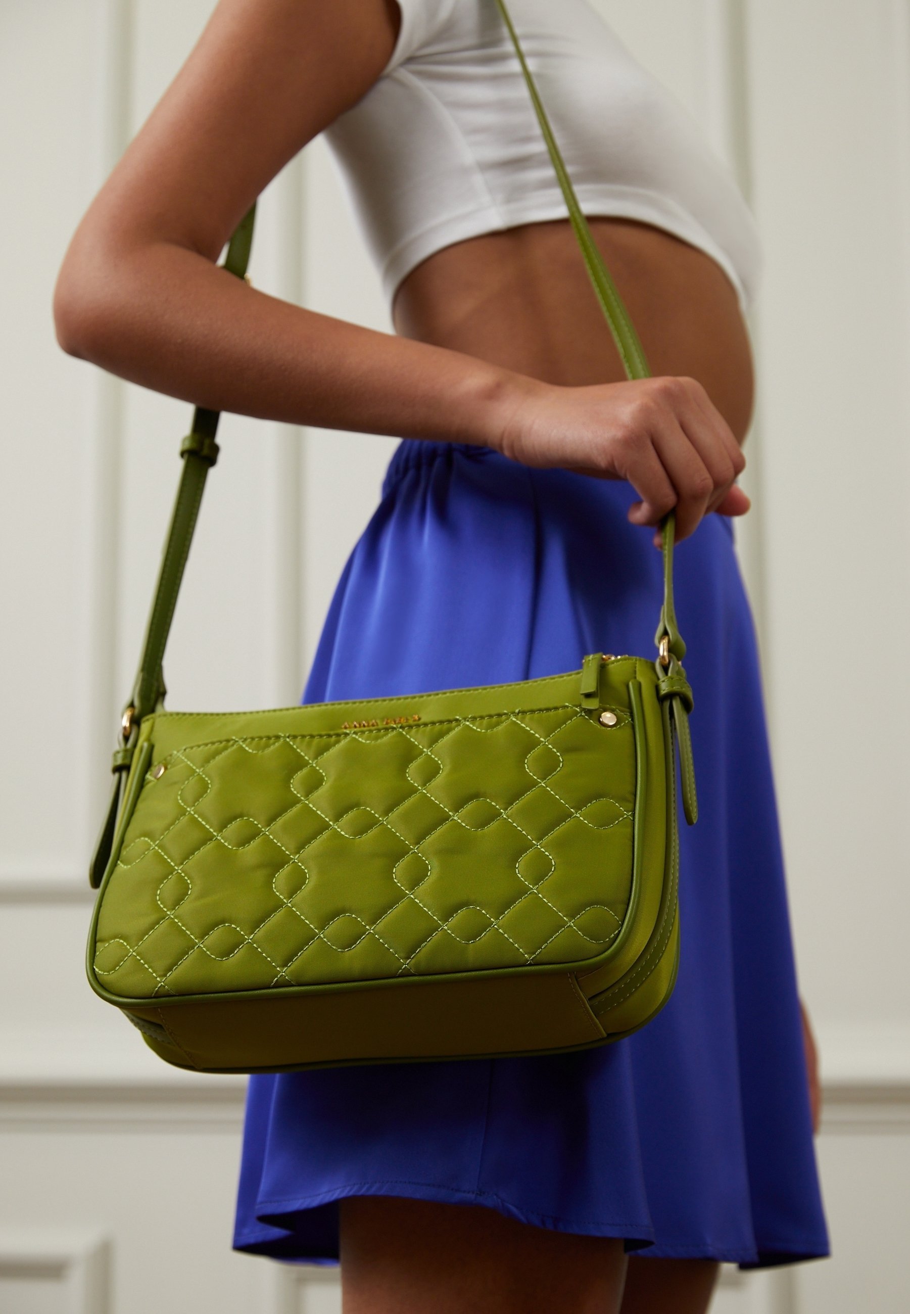 Anna Field Crossbodytas - groen