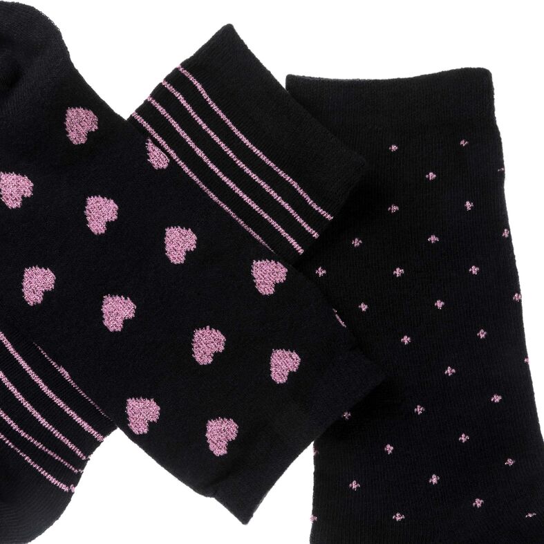 Calcetines y medias negras para mujer