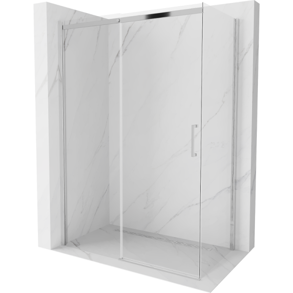 Kabina prysznicowa rozsuwana Mexen Omega 80x150 transparent