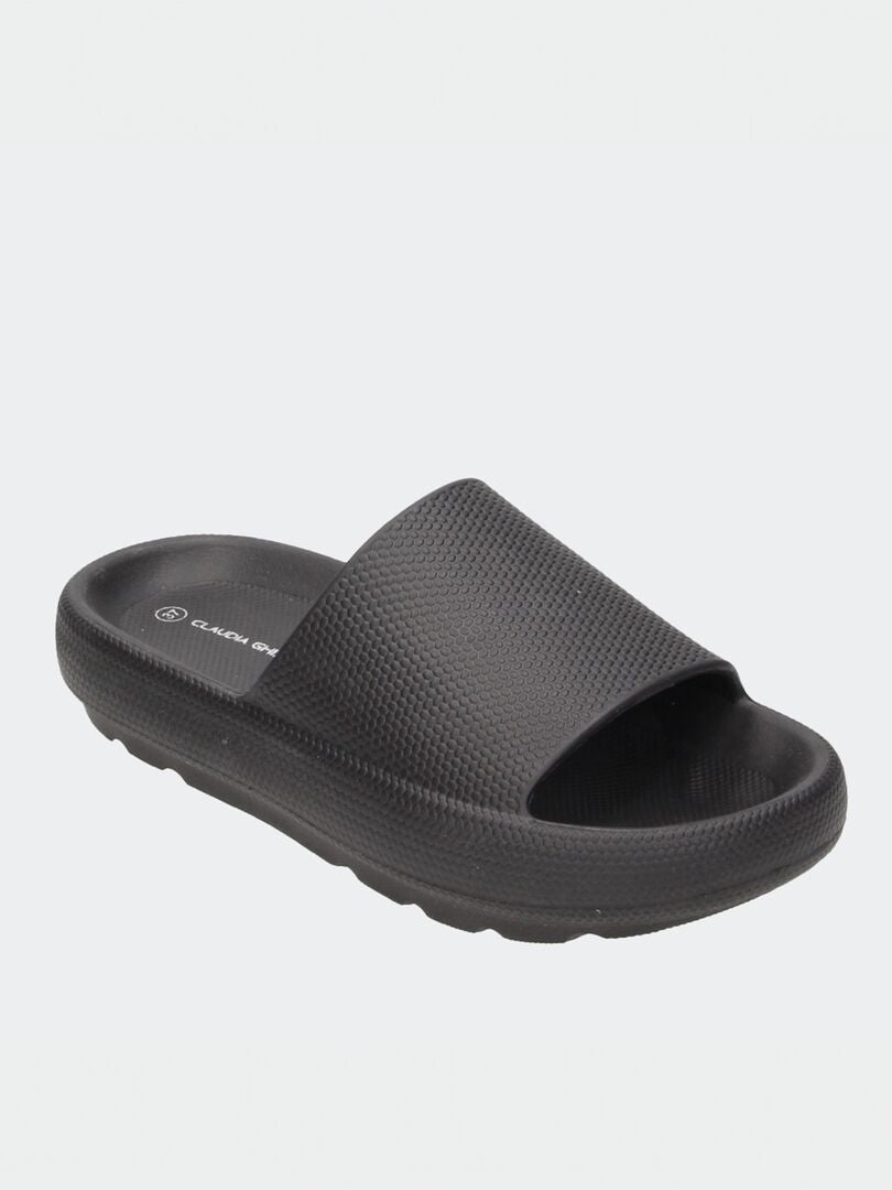 Mules de sola grossa - PRETO