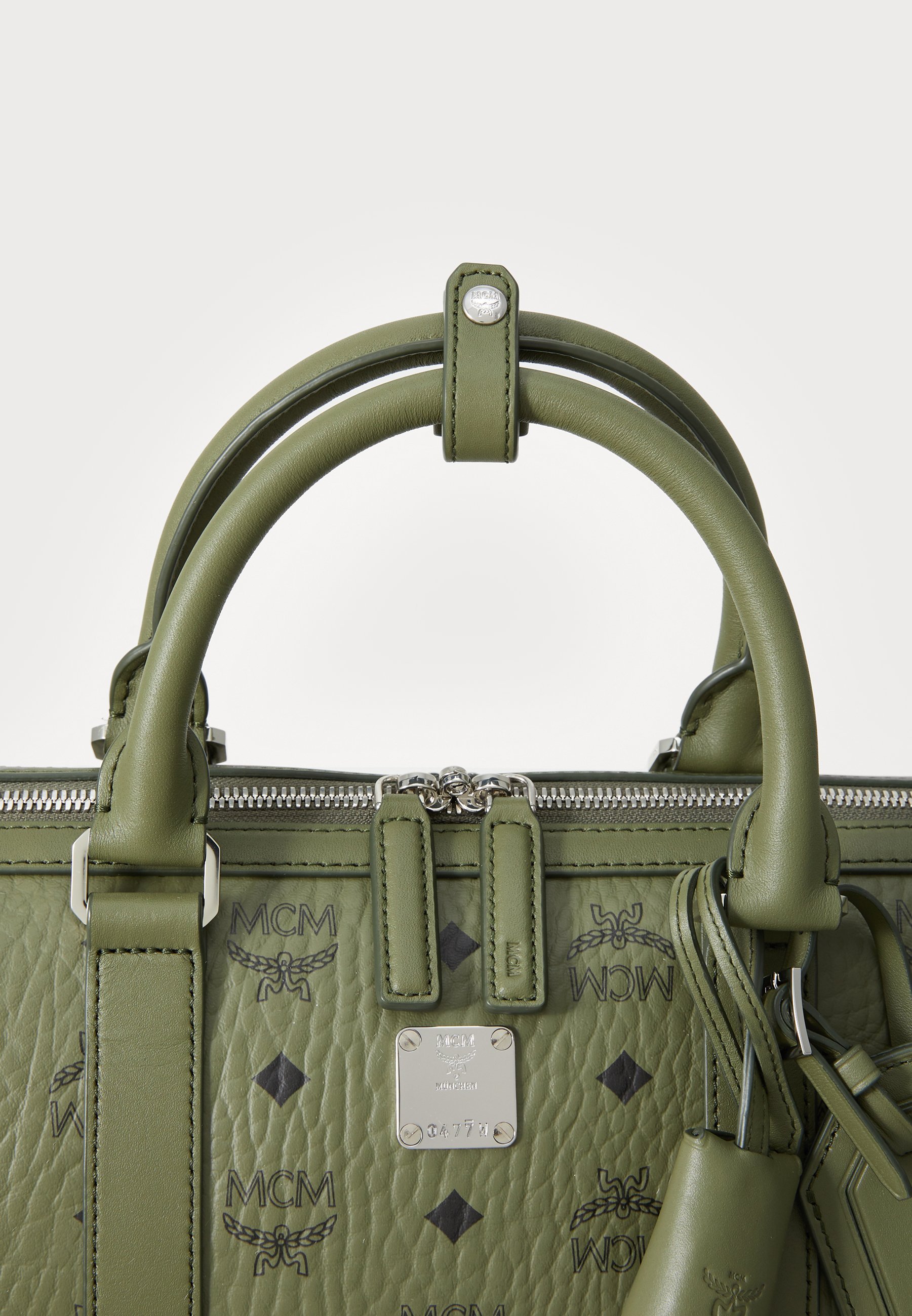 MCM OTTOMAR UNISEX - Borsa da weekend - khaki moss