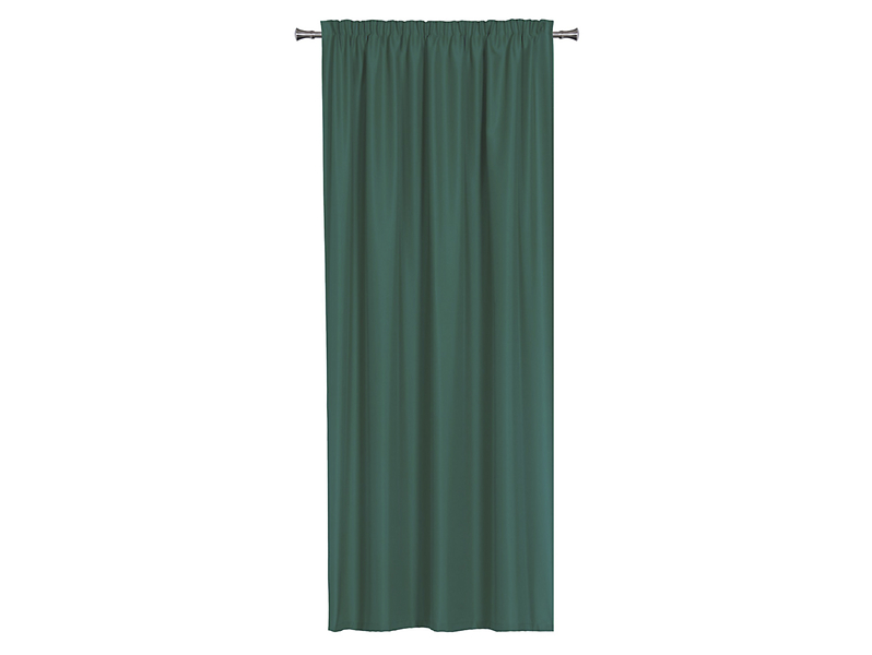 Zasłona Oxford taśma 140x260 cm zielona