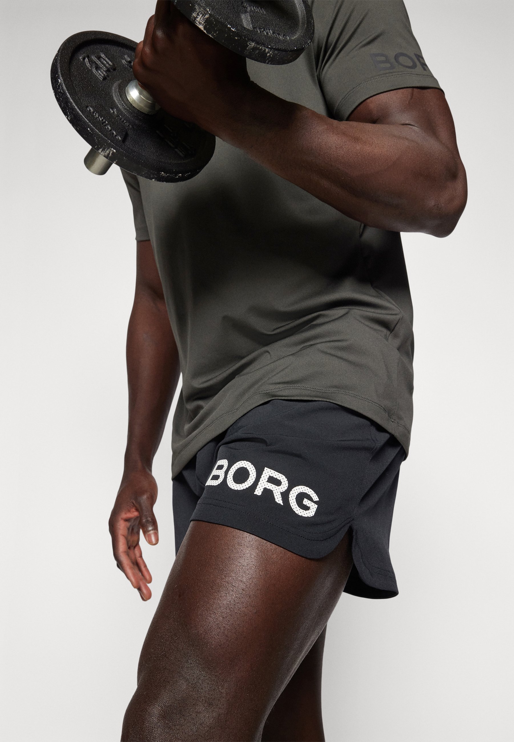 Björn Borg SHORT SHORTS - Short de sport - Black Beauty