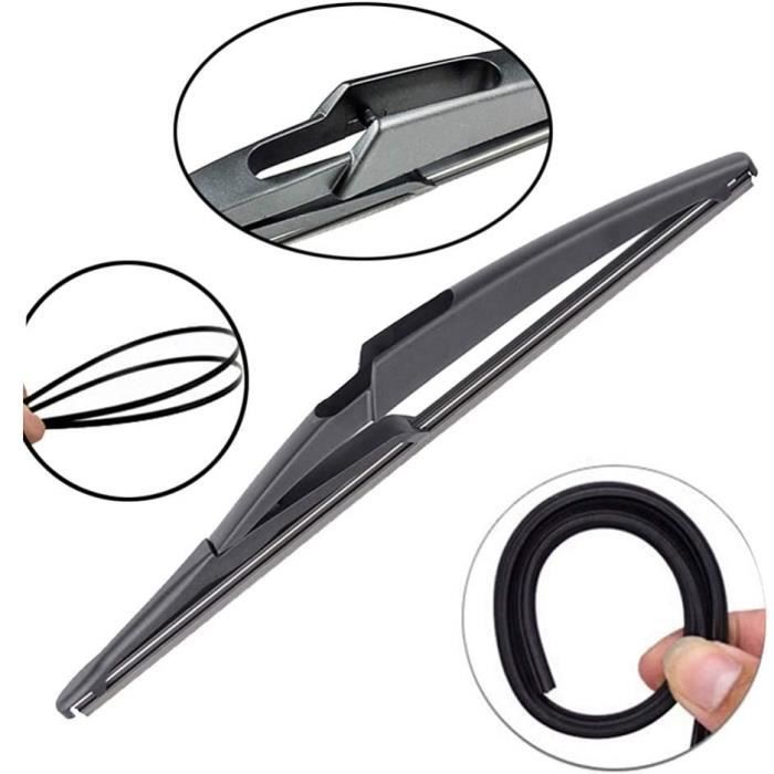 Set of 3 front and rear wiper blades for Renault Logan II MCV 2016-2020 and Dacia Logan MK2 MCV 2016-2020