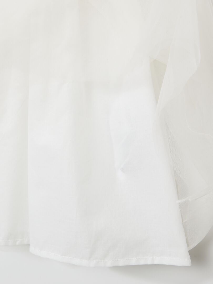 Vestido formal - BRANCO