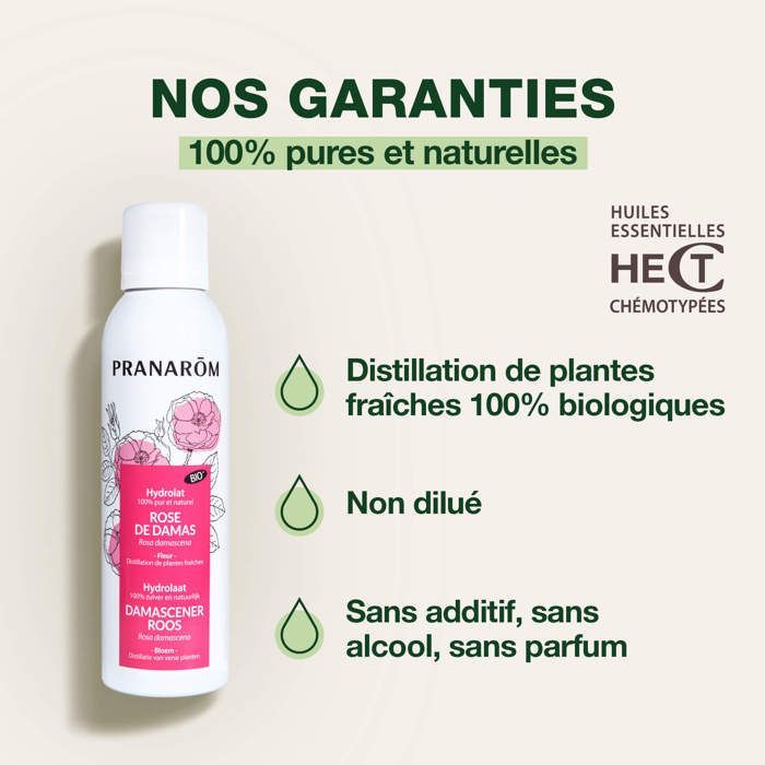 Pranarom Bio-Damaszenerrosenhydrolat 150 ml