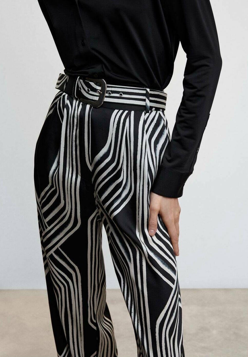 Mango Broek - zwart