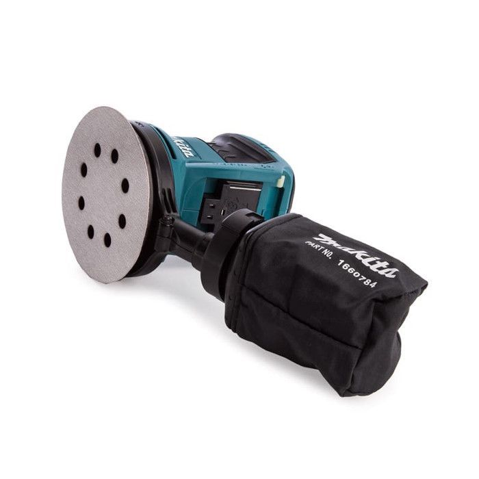 Ponceuse excentrique MAKITA BO180ZJ Ø125 mm 18V Li-Ion - Sans fil - Compacte et légère