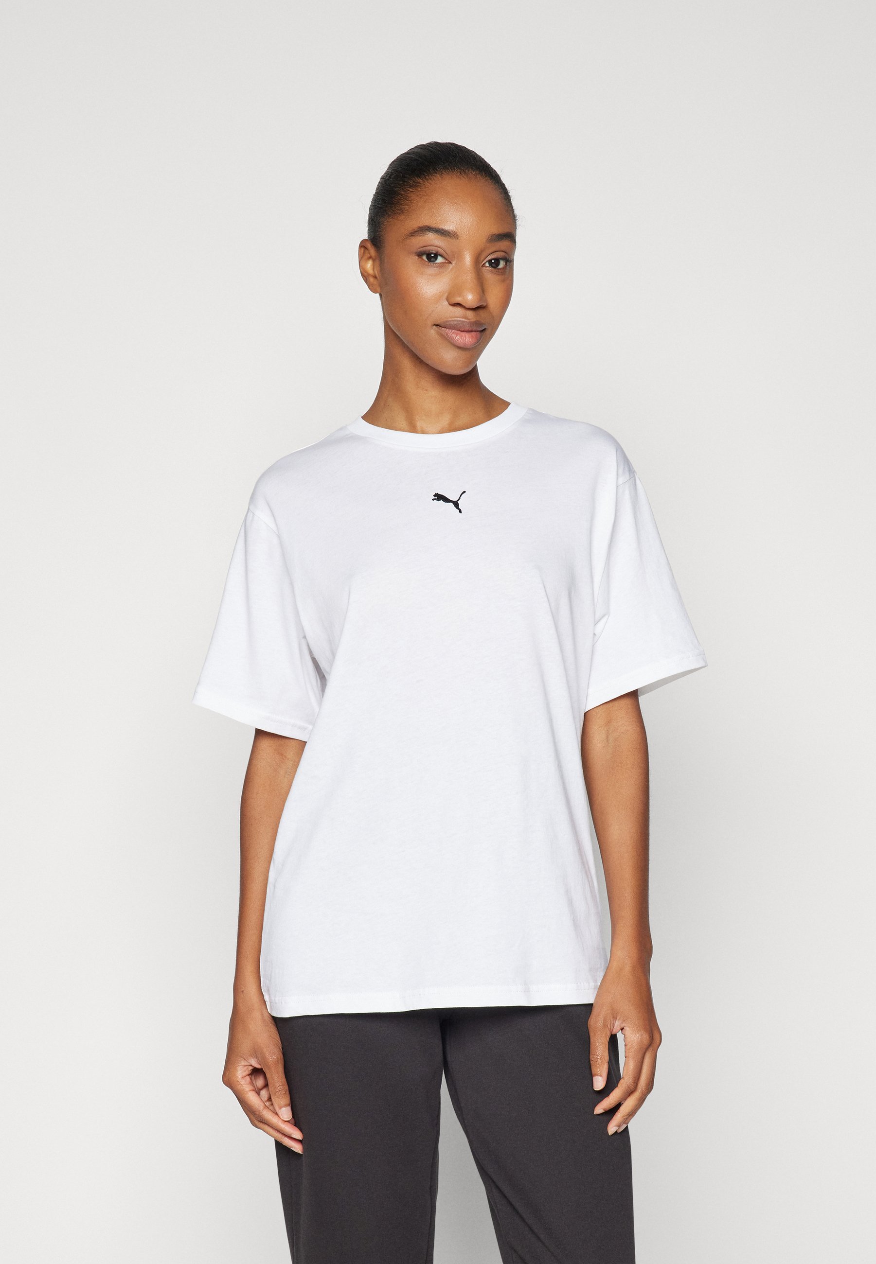 Puma ESS RELAXED - Tricou simplu - alb