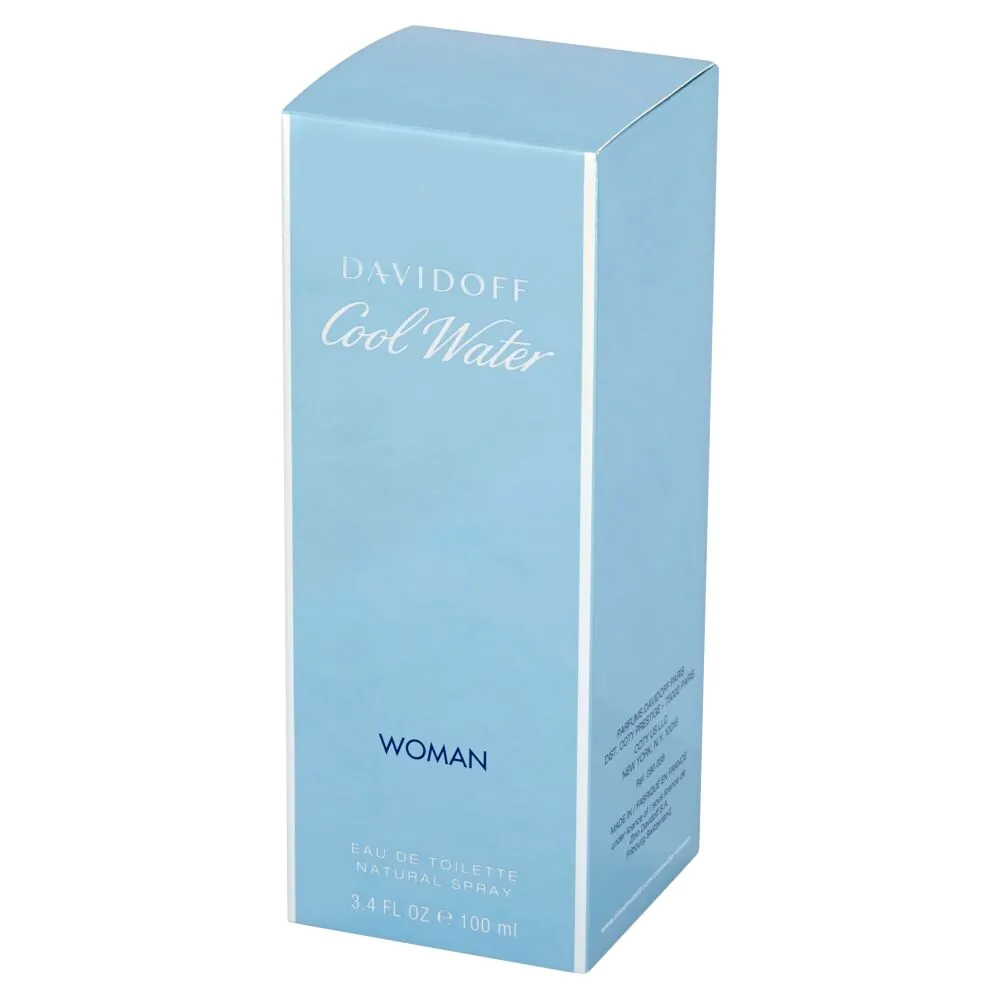 Davidoff Cool Water Woda toaletowa dla kobiet, 100 ml
