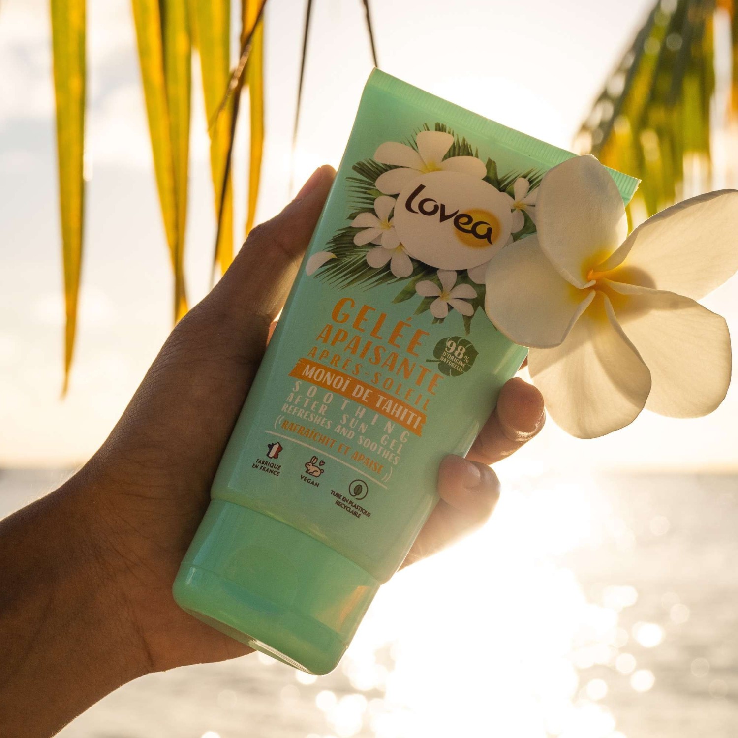 Lovea Gelée Apaisante Après-soleil Monoï de Tahiti