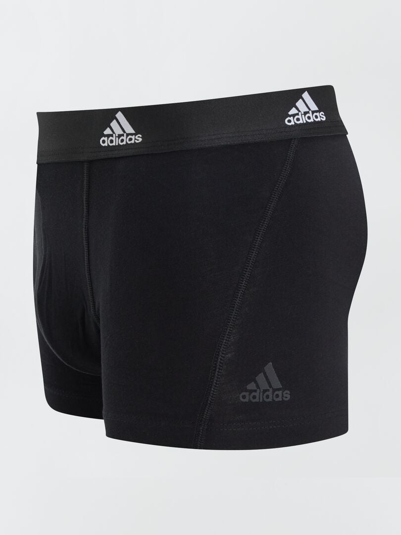 Zestaw 3 bokserek adidas - CZARNE