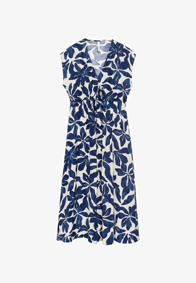 MANGO PRINTED - Denní šaty - black