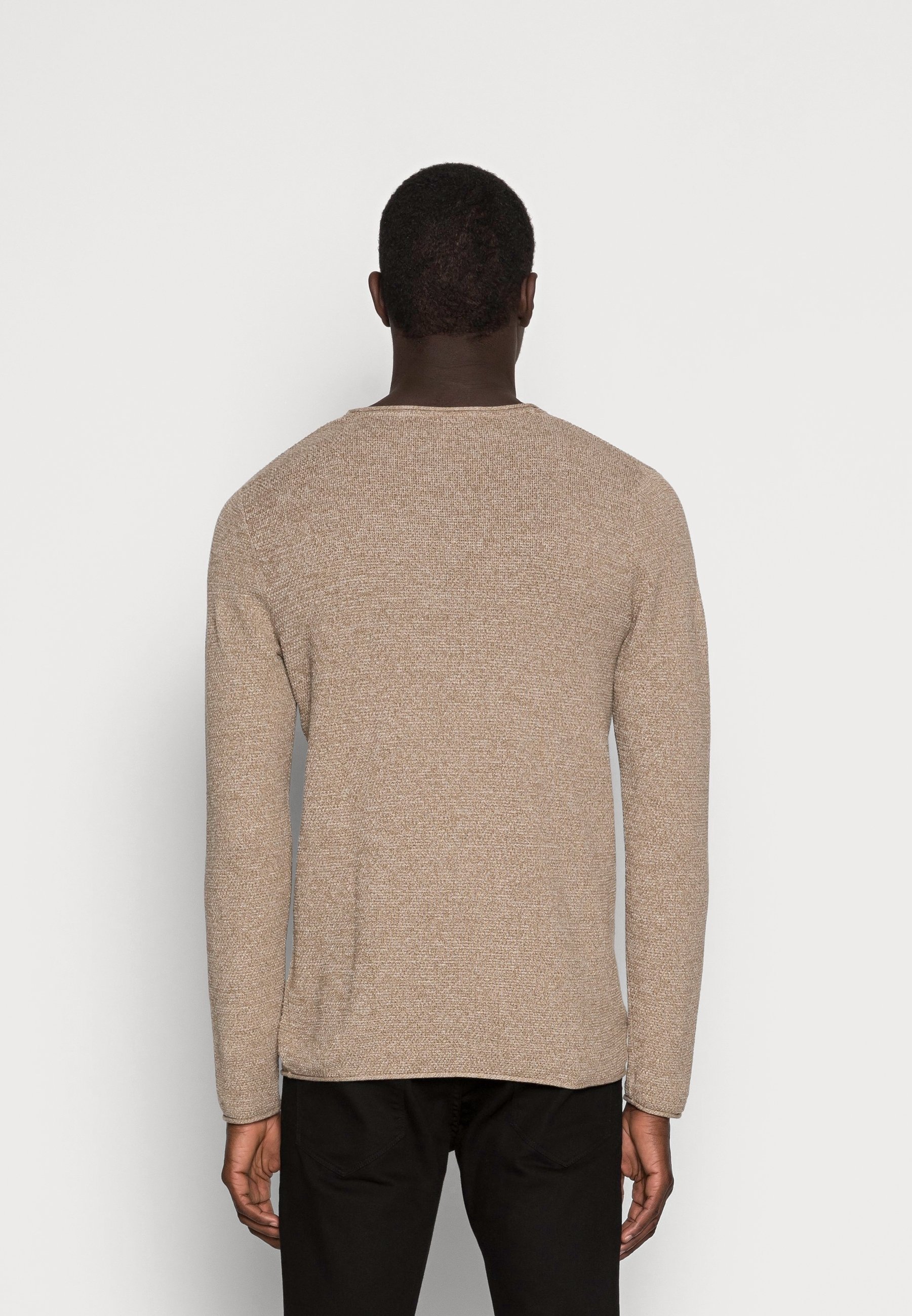 Selected Homme trui - lichtbruin