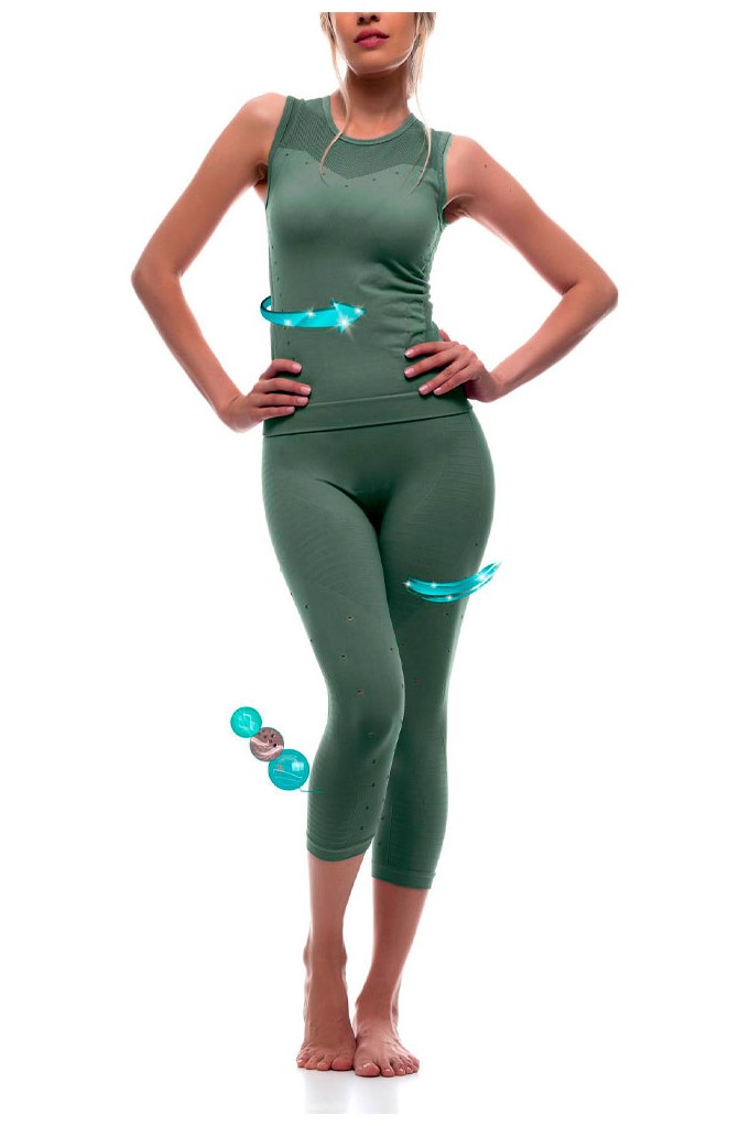  Namasté Anaissa Leggings en Sport T-shirt Set met Emana Fiber