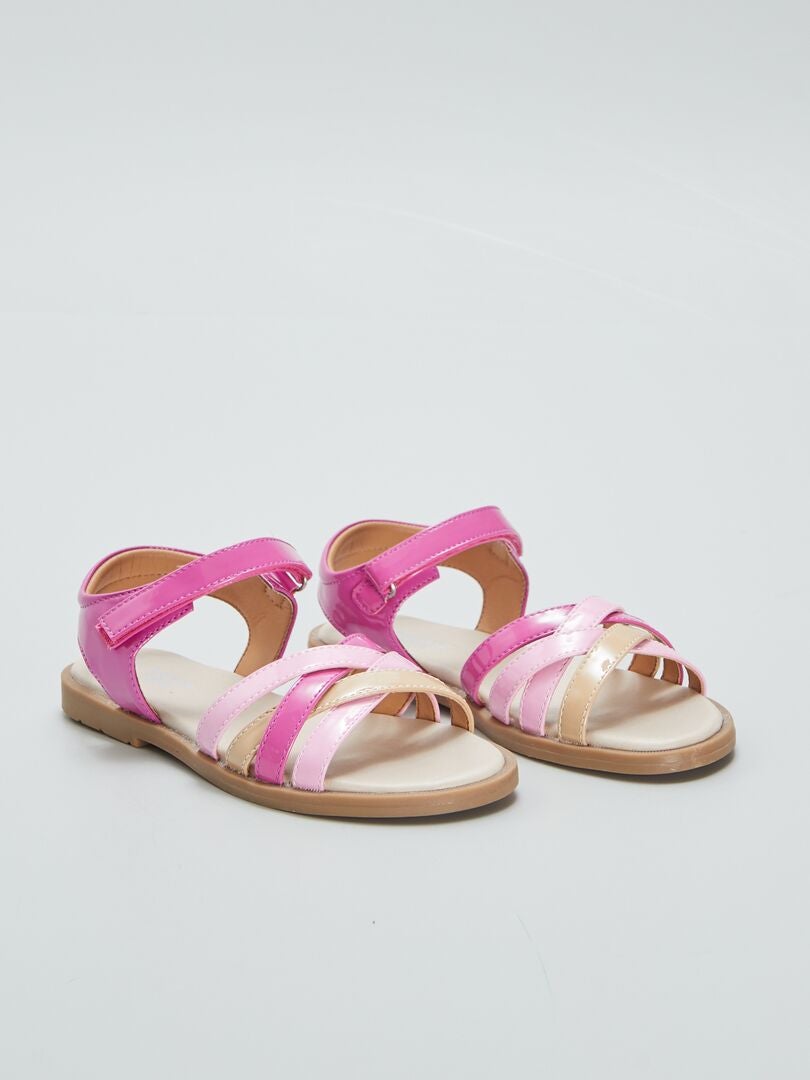 Lage sandalen - ROZE
