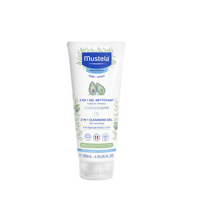 Mustela 2-i-1 hår och kropp 200 ml 200 ml
