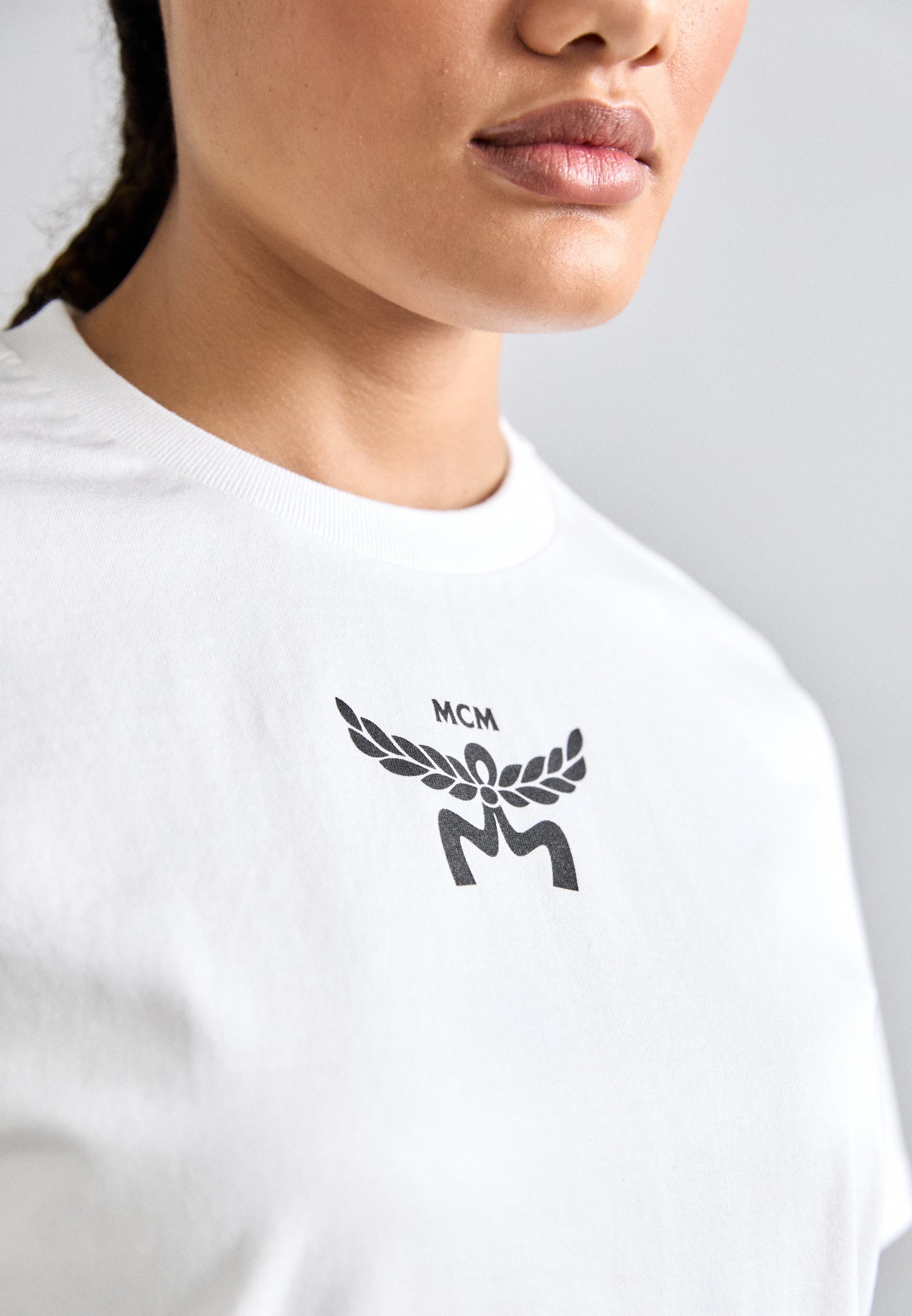 MCM ESSENTIAL - T-shirt met print - wit