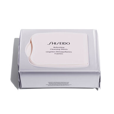 Shiseido Refreshing Cleansing Sheets Alkoholittomat ja öljyttömät meikinpoistopyyhkeet 30 kpl 30 kpl