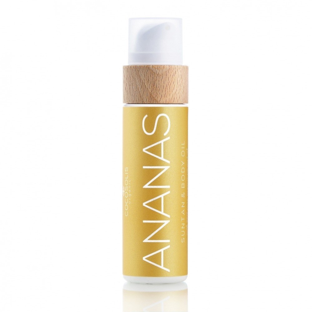 Ulje za tijelo s ananasom i uljem za tamnjenje - 110 ml