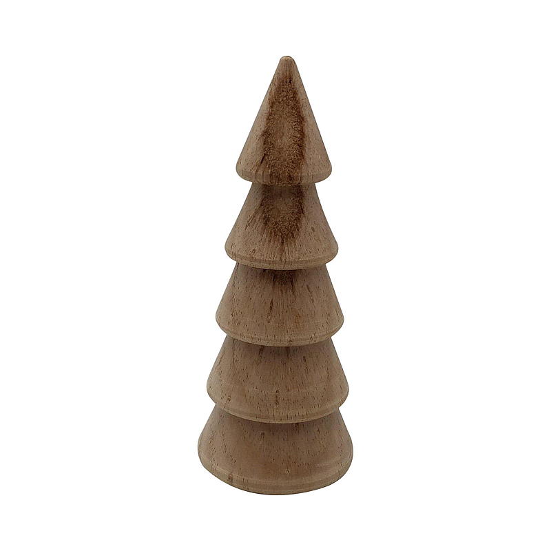 Dekorativer Baum für Zuhause, Höhe 14 cm, Natur
