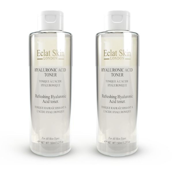 „Eclat Skin London“ gaivinantis HA tonikas, 150 ml x 2