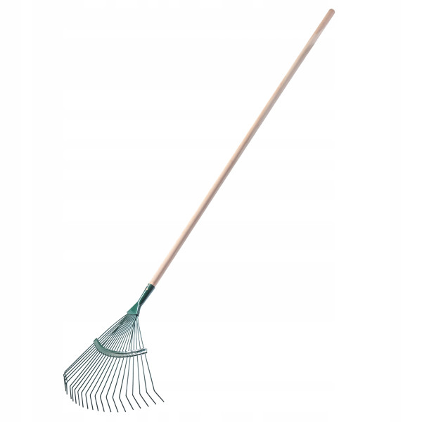 Grabie Do Liści Trawy z Drutu z Trzonkiem 45 cm
