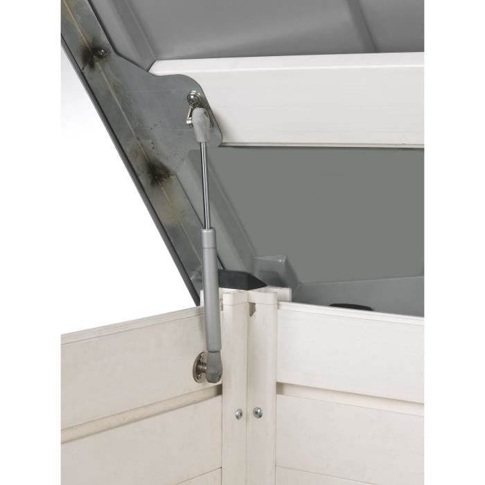 Caja de almacenamiento multifuncional de PVC Habrita Foresta BOXEVO100 de 1100 L