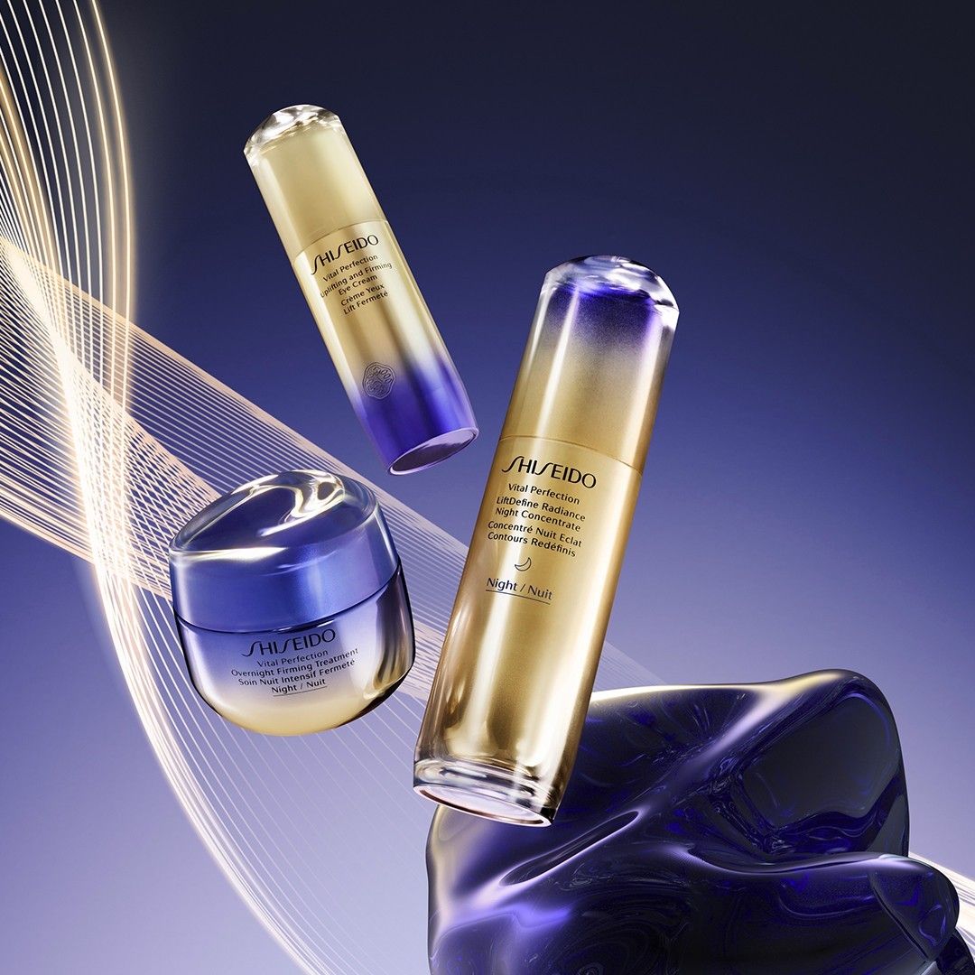 Shiseido Soin Anti-Âge Vital Perfection LiftDefine Concentré de Nuit Éclat – 40 ml