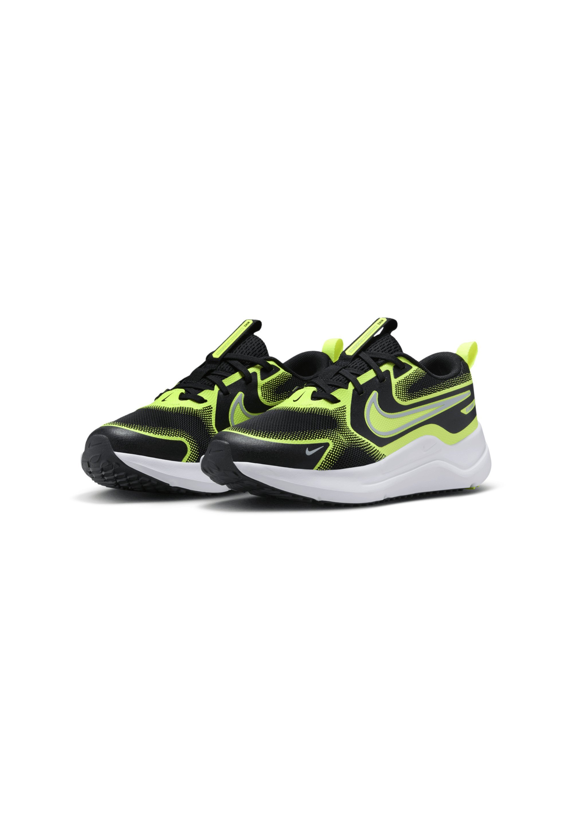 Nike Performance COSMIC UNISEX - Hardloopschoenen voor op de weg - zwart, volt, wolfgrijs