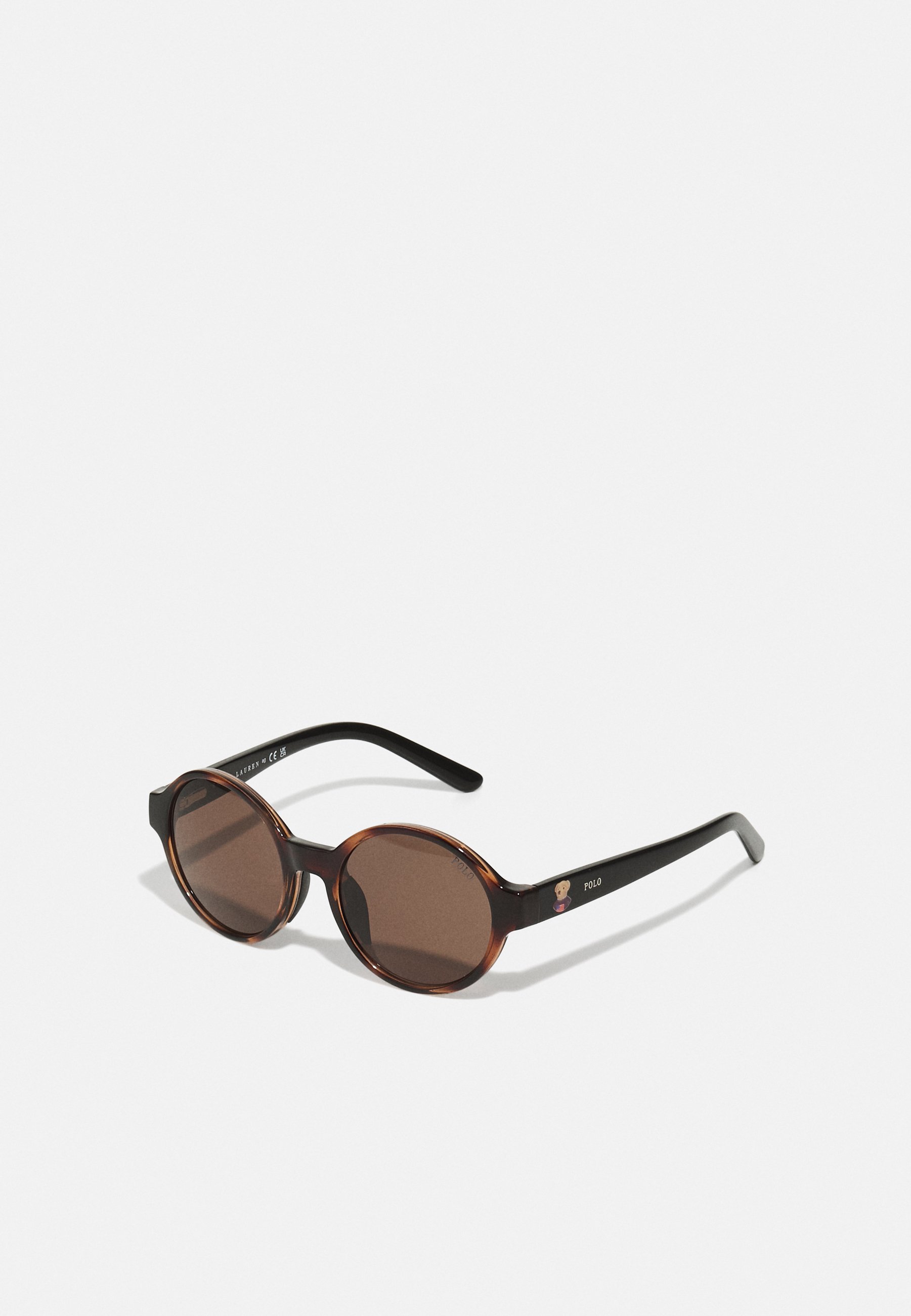 Polo Ralph Lauren UNISEX ZONNEBRIL - Zonnebril - glanzend donker havana