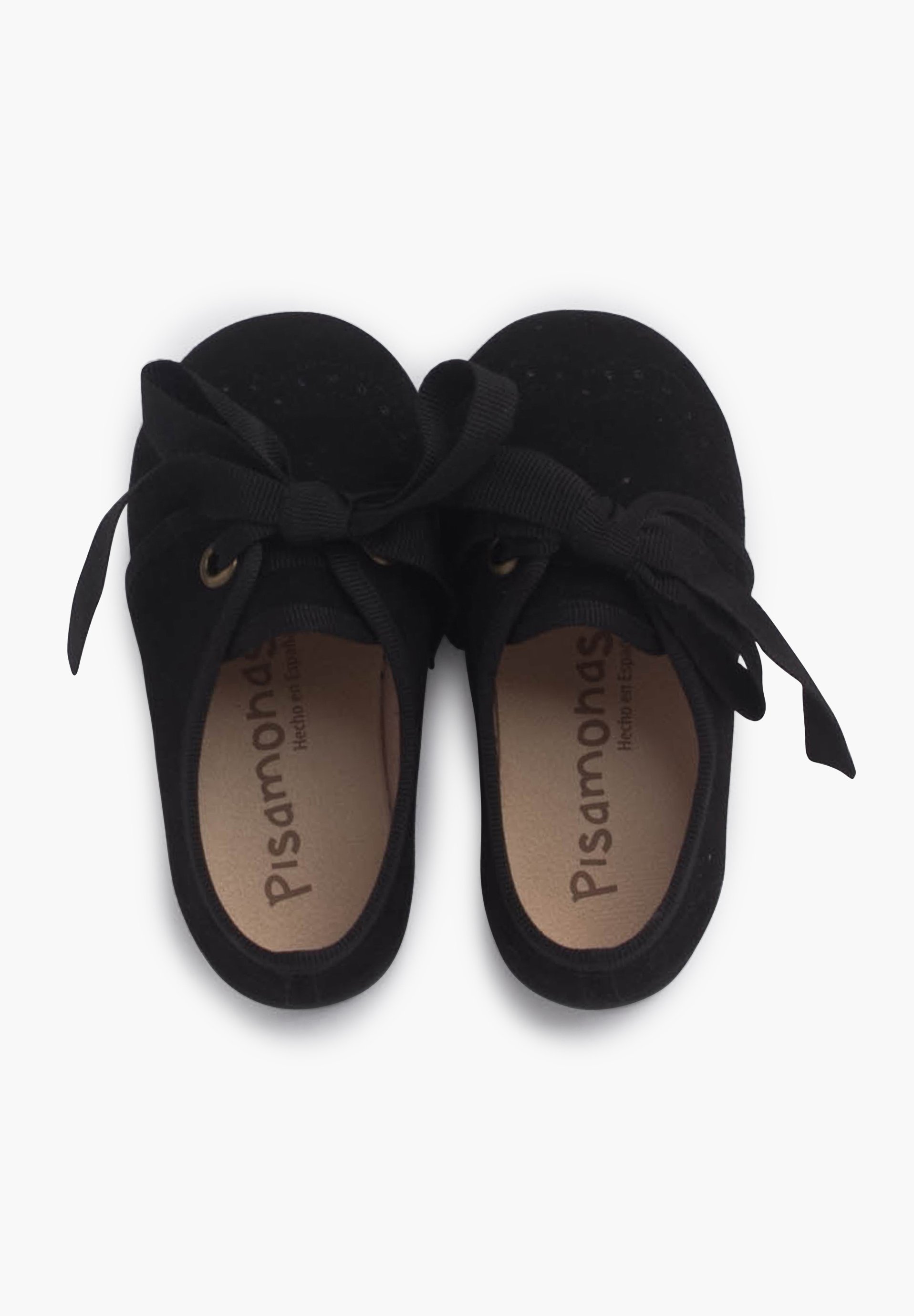 Pisamonas veterschoenen - zwart