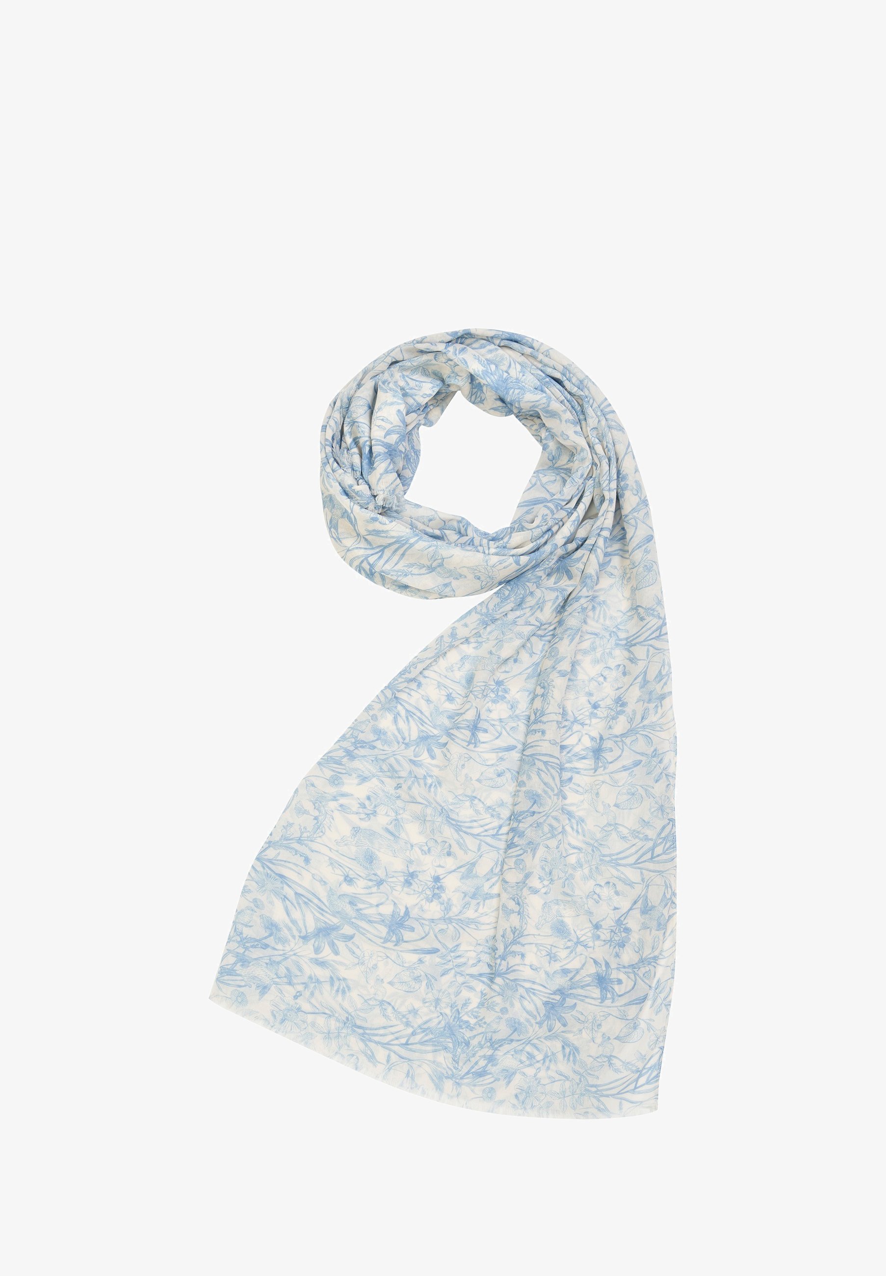 Cachecol leve FABLE ENGLAND BUNNY BLUES - azul