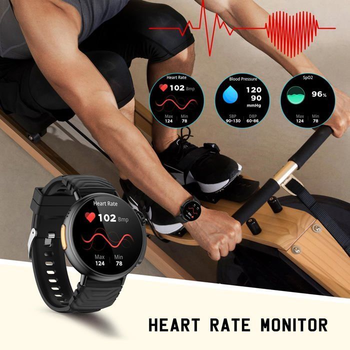 Montre Connectée Homme Femmes Ultra Avec Appel,1,52