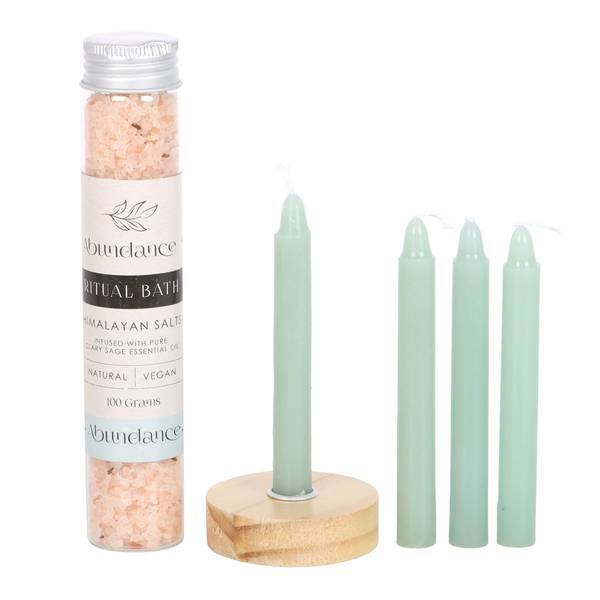 Conjunto de Banho Ritual de Ervas Something Different Abundance