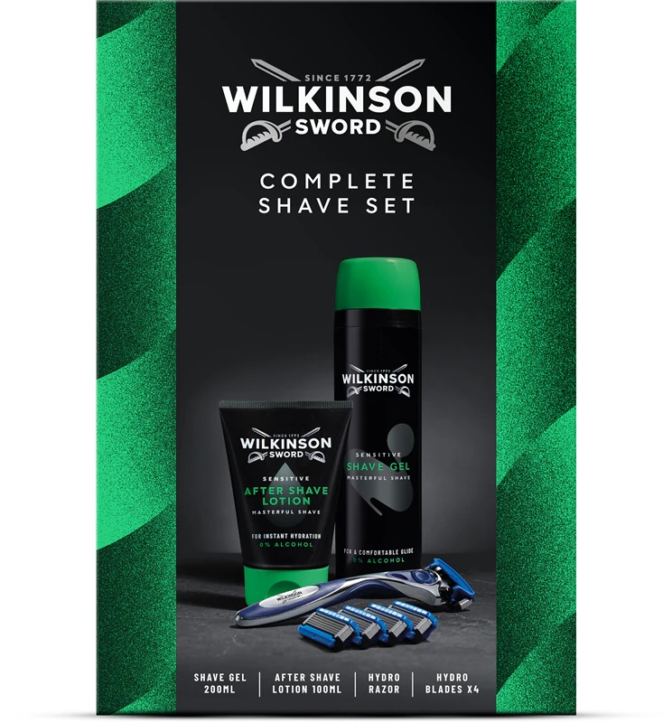 „Wilkinson Sword Complete Shave Set“ skutimosi dovanų rinkinys