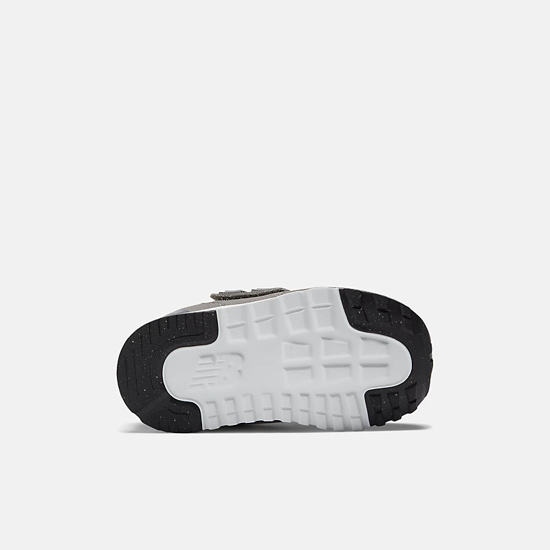 Baby 574 NEW-B Velcro και θηλιά - Rain Cloud με μεταλλικό ασημί χρώμα